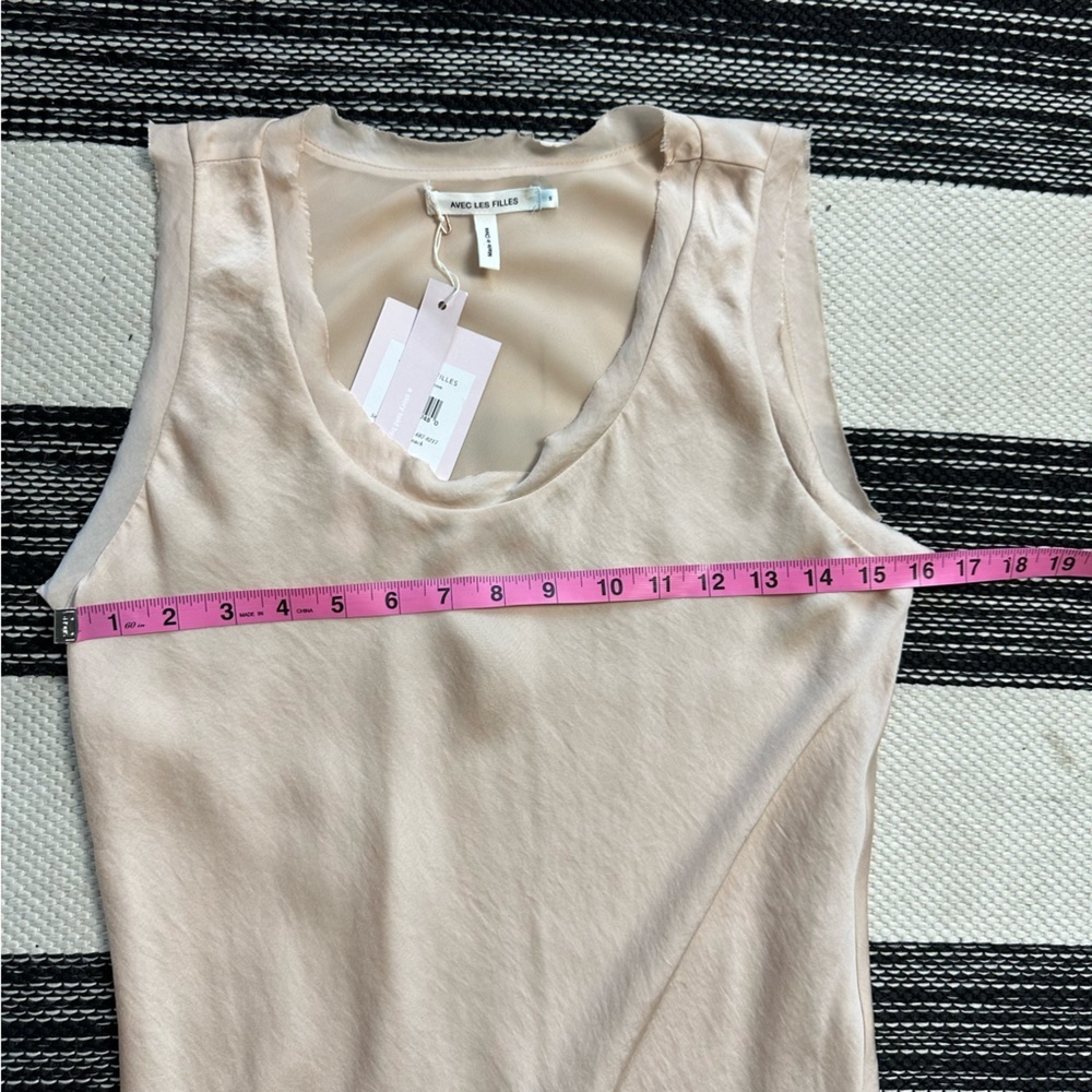 Avec Les Filles Washed Statin Bias Slip Maxi Dress Size: S New!‎ - Picture 7 of 11